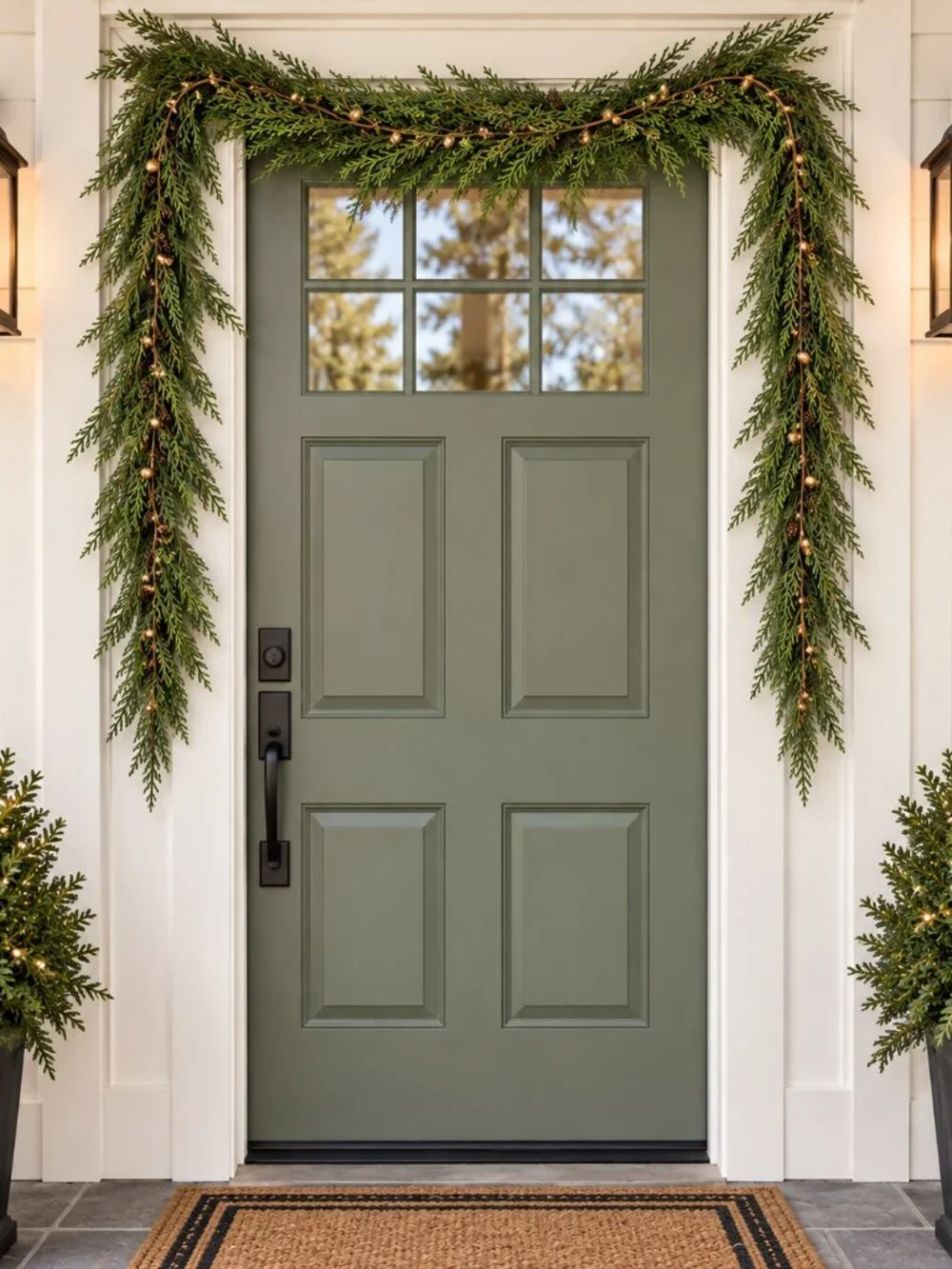 NWT Aspen Real Touch 9 Foot Garland
